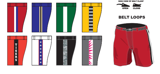 Custom Athletic Shorts Styles