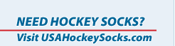 Order custom hockey socks for your team at www.usahockeysocks.com